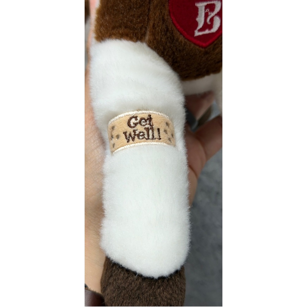 Aurora World Pinto Horse Plush Brown White Get Well Heart Stuffed Animal 11 Inch - Picture 4 of 12